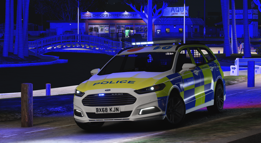Metropolitan Police Ford Mondeo Traffic Car [NON ELS] – Moddex Development