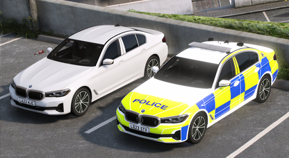 Marked & Unmarked BMW G30 Road Crime / Traffic Pack [NON ELS]