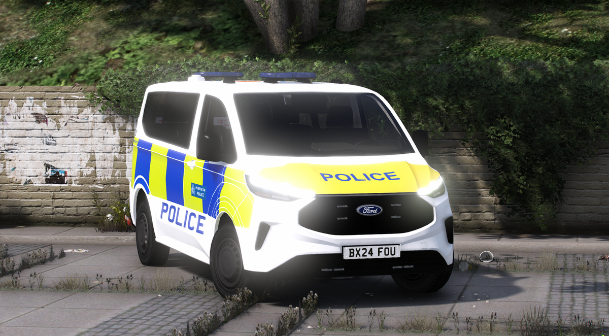 Metropolitan Police Ford Transit Officer Carrier 2024 – Moddex Development