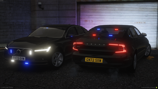 Metropolitan Police MO2 Spider Unmarked Volvo S90 Non ELS