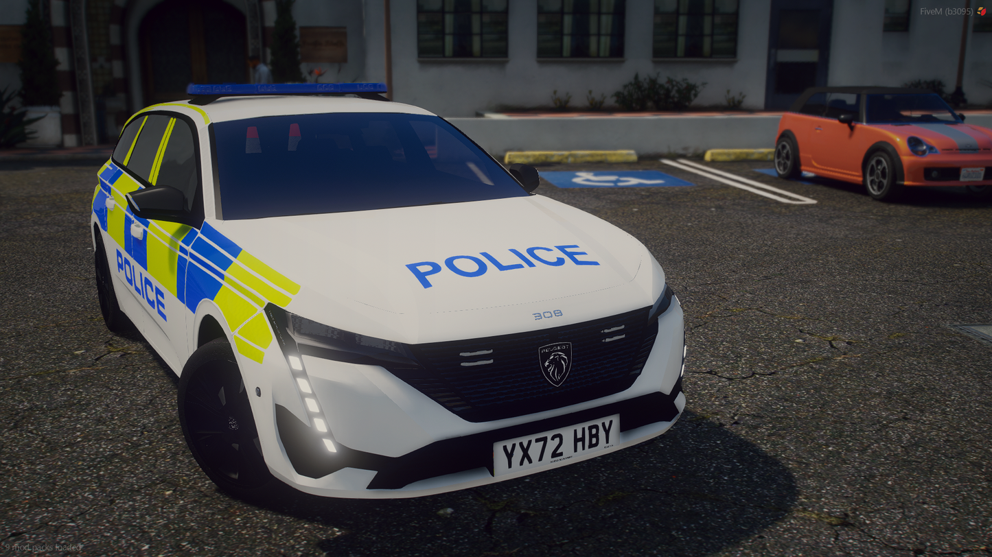 Marked Response Peugeot 308 Estate 2023