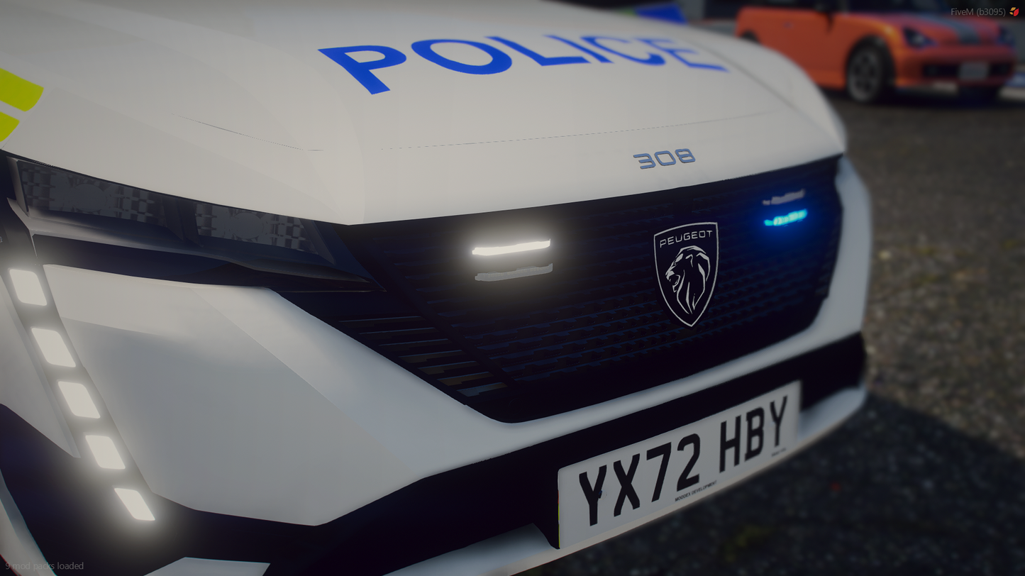 Marked Response Peugeot 308 Estate 2023