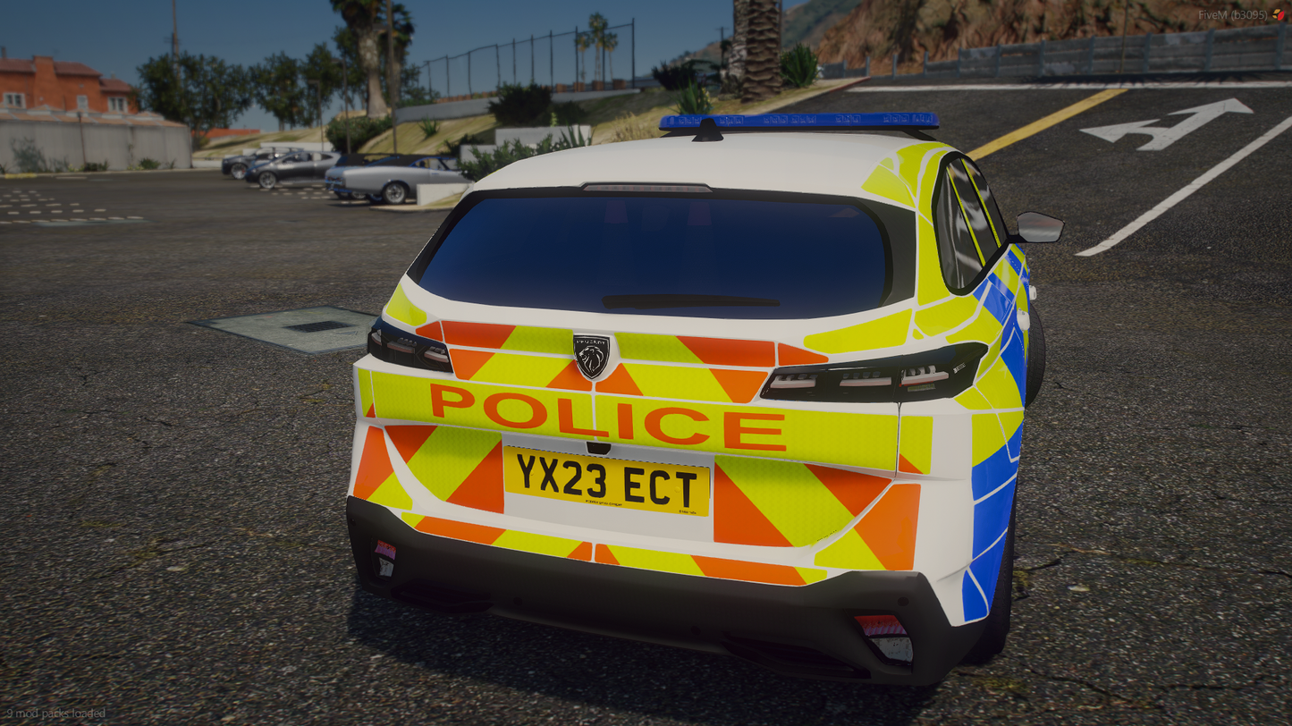Marked Response Peugeot 308 Estate 2023