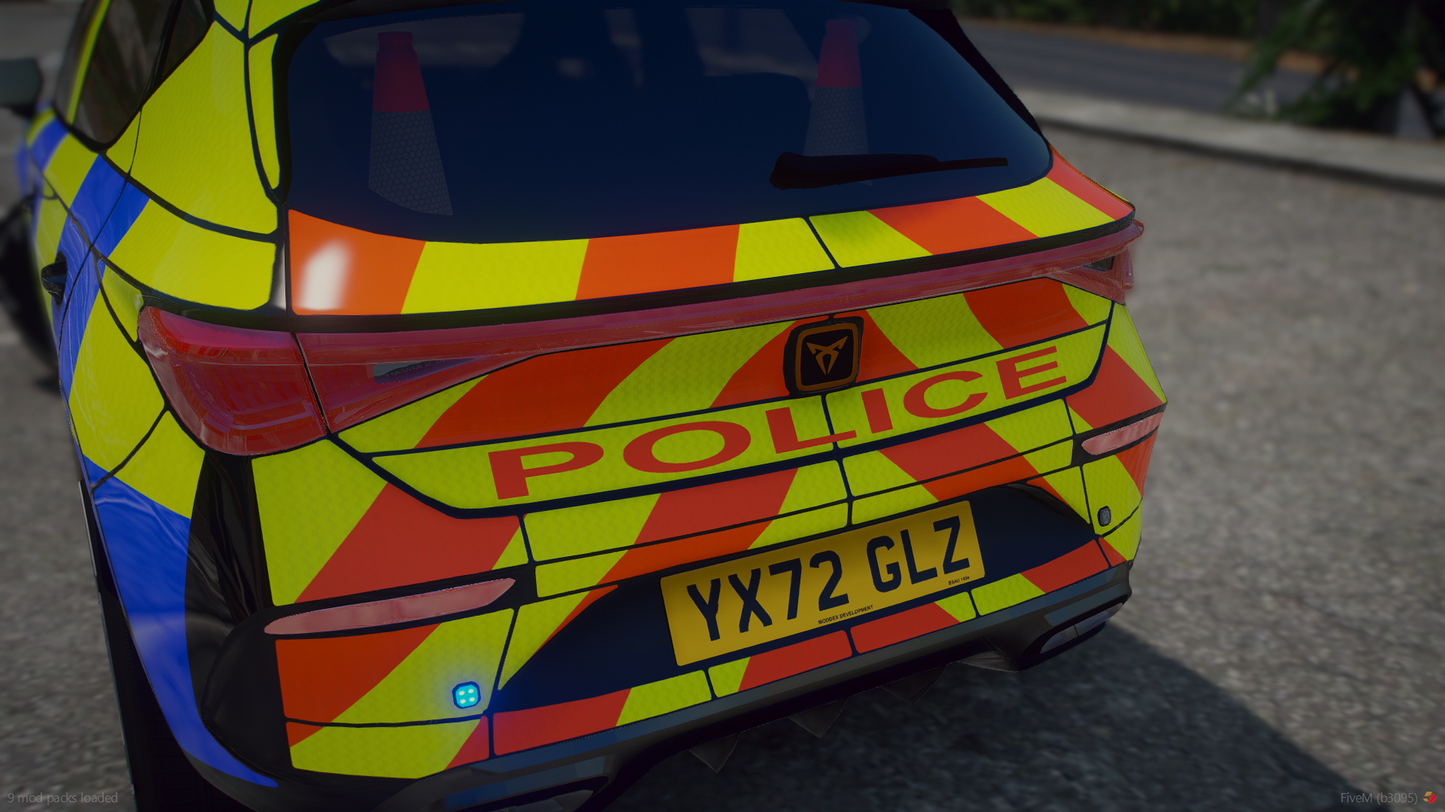 Marked Traffic Cupra Leon Hatchback 2022