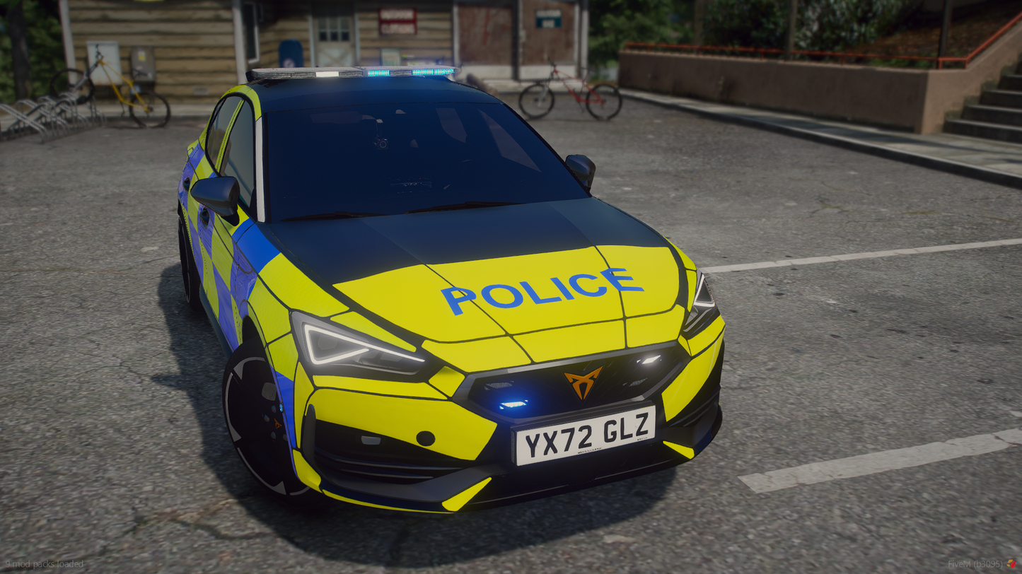 Marked Traffic Cupra Leon Hatchback 2022