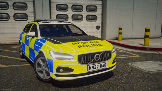 South Wales Police Traffic Volvo V90 2022