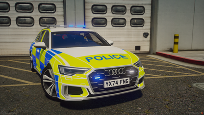 Marked Traffic Audi A6 2024