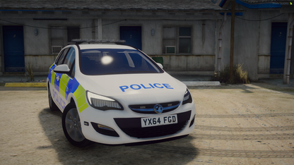 Marked Response Vauxhall Astra 2015