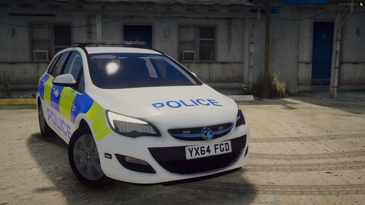 Marked Response Vauxhall Astra 2015