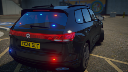 Unmarked Traffic Volkswagen Touareg 2024
