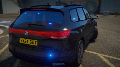 Unmarked Traffic Volkswagen Touareg 2024