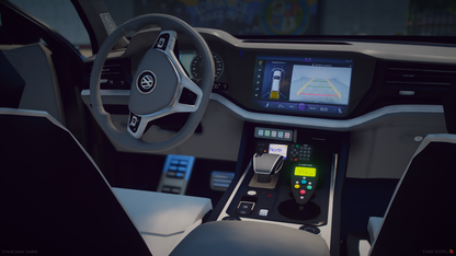 Unmarked Traffic Volkswagen Touareg 2024