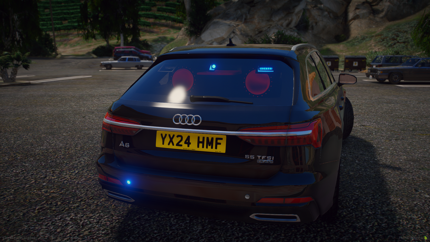 Unmarked Traffic Audi A6 2024