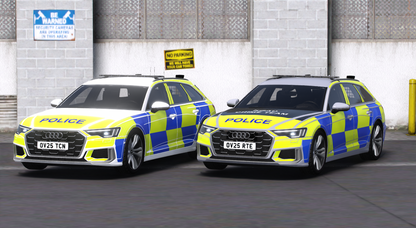 Marked Audi A6 Road Crime Team / Traffic Car Pack - [ELS/NON ELS]