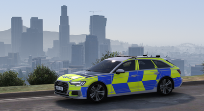 Marked Audi A6 Road Crime Team / Traffic Car Pack - [ELS/NON ELS]