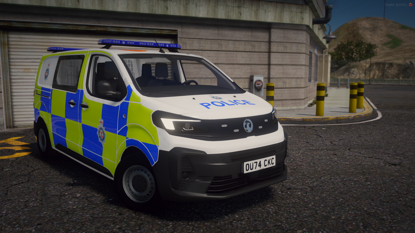 BTP Vauxhall Vivaro 2024
