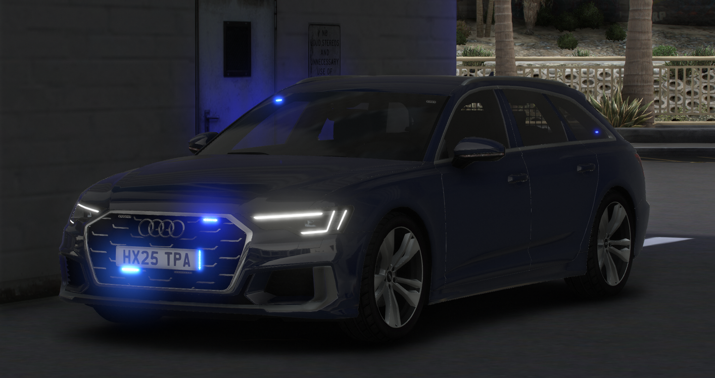 Unmarked Audi A6 Road Crime Team / Traffic Car [ELS/NON ELS]