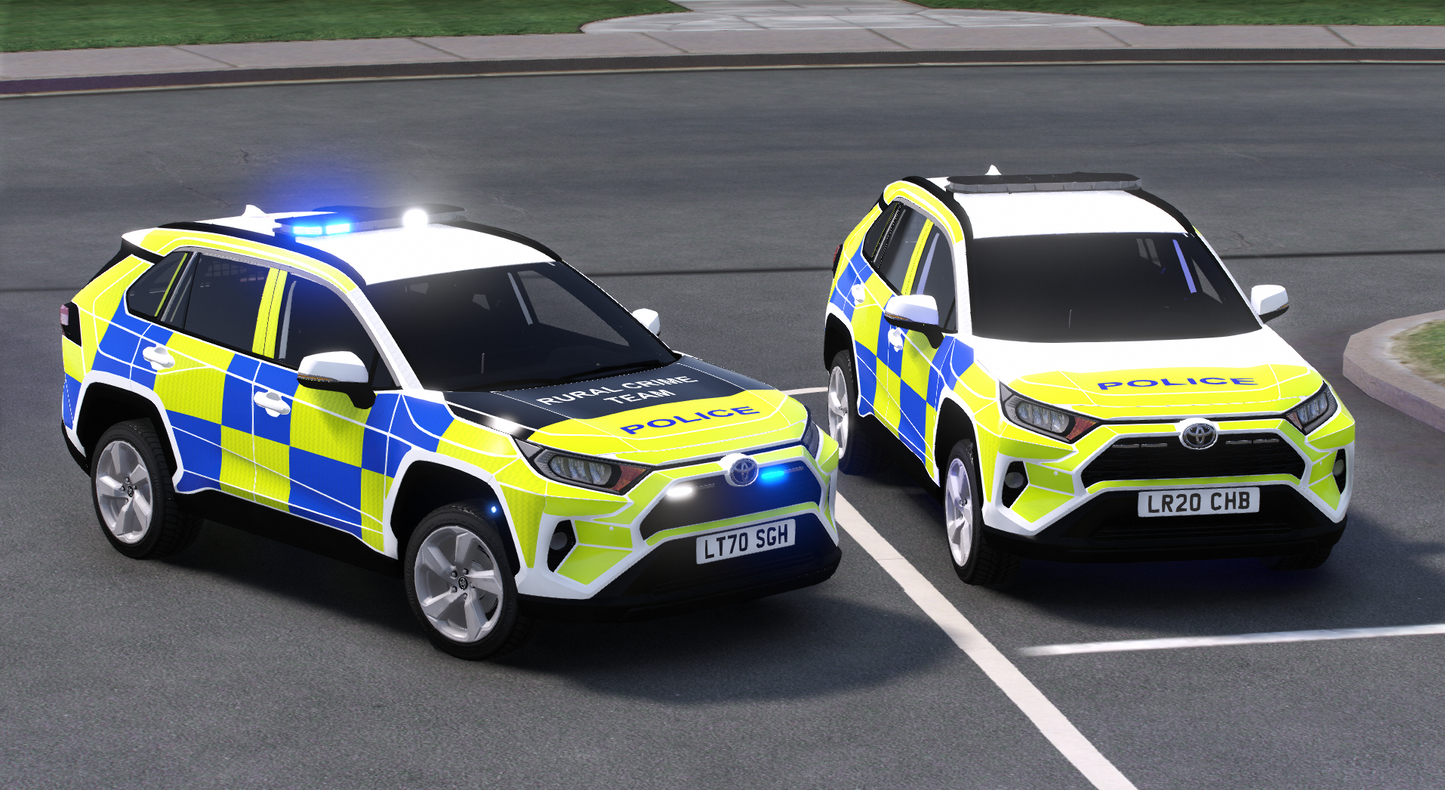 Marked Toyota RAV 4 Rural Crime Team / Response Car [ELS/NON ELS]