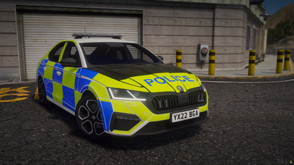 Marked Traffic Skoda Octavia VRS 2022