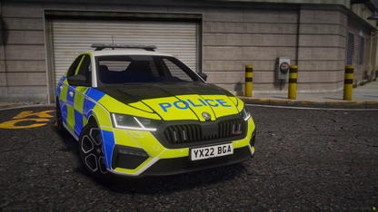 Marked Traffic Skoda Octavia VRS 2022