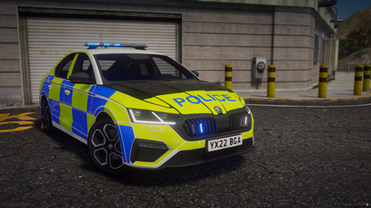 Marked Traffic Skoda Octavia VRS 2022