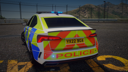 Marked Traffic Skoda Octavia VRS 2022