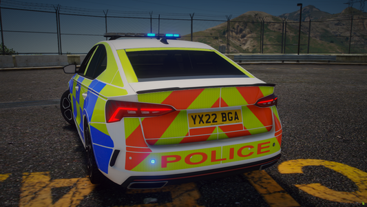 Marked Traffic Skoda Octavia VRS 2022