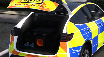 Marked Traffic Tesla Model Y 2024