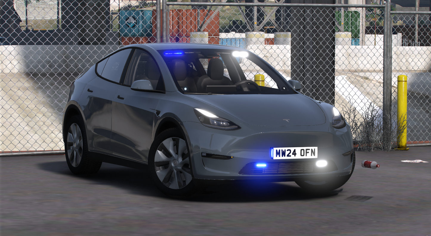 Unmarked Traffic Tesla Model Y 2024