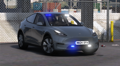 Unmarked Traffic Tesla Model Y 2024