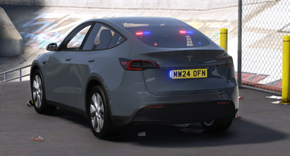 Unmarked Traffic Tesla Model Y 2024