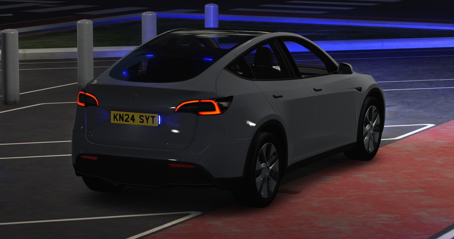 Unmarked Traffic Tesla Model Y 2024
