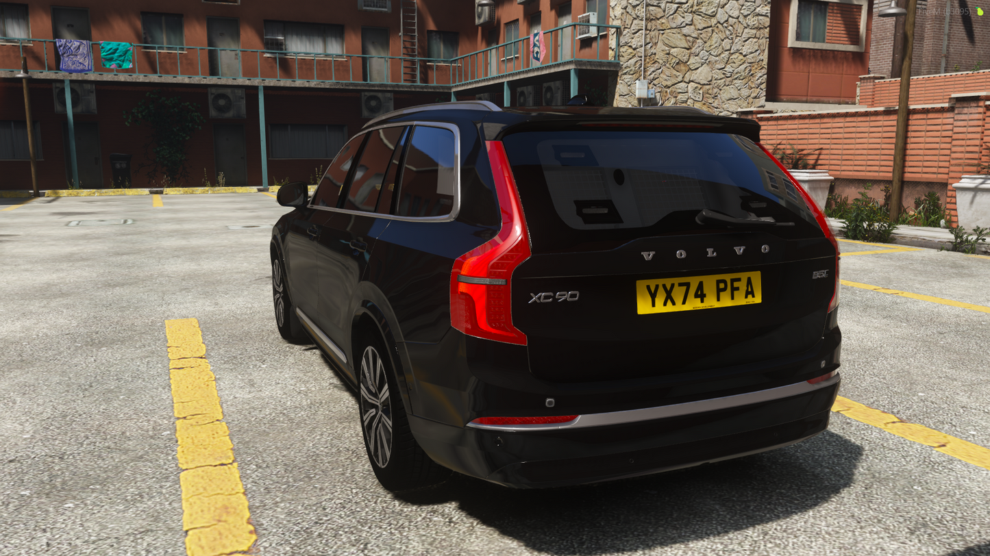 Unmarked Dogs Volvo XC90 2023