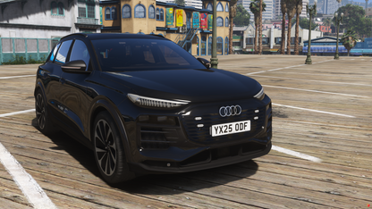 Unmarked Traffic Audi Q6 Etron 2025