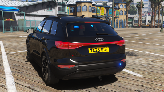 Unmarked Traffic Audi Q6 Etron 2025