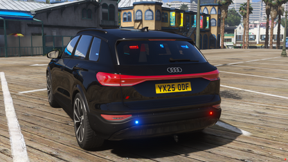 Unmarked Traffic Audi Q6 Etron 2025