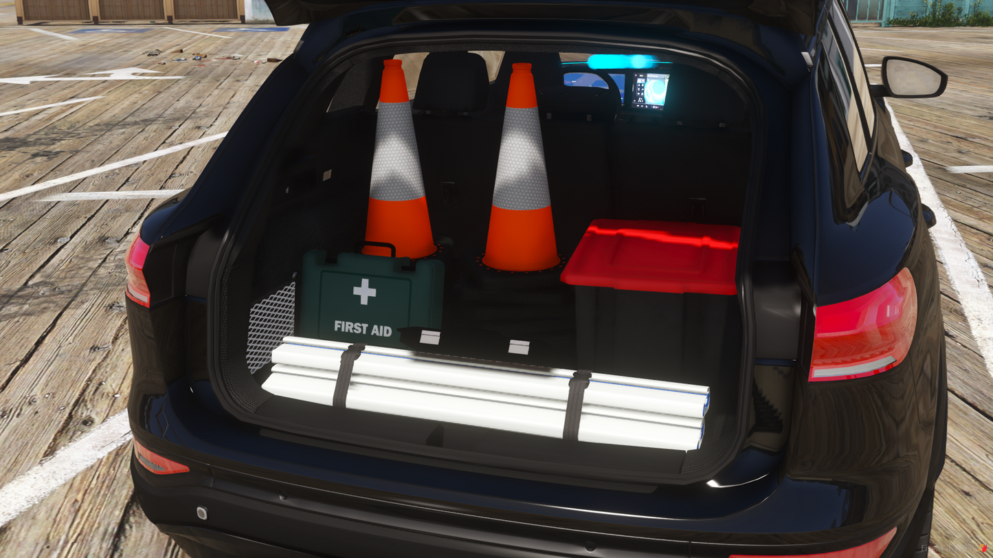 Unmarked Traffic Audi Q6 Etron 2025