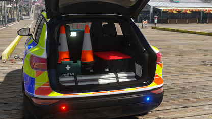 Marked Traffic Audi Q6 Etron 2025