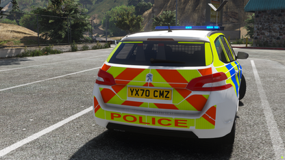 Marked Response Peugeot 308 Estate 2020