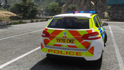 Marked Response Peugeot 308 Estate 2020