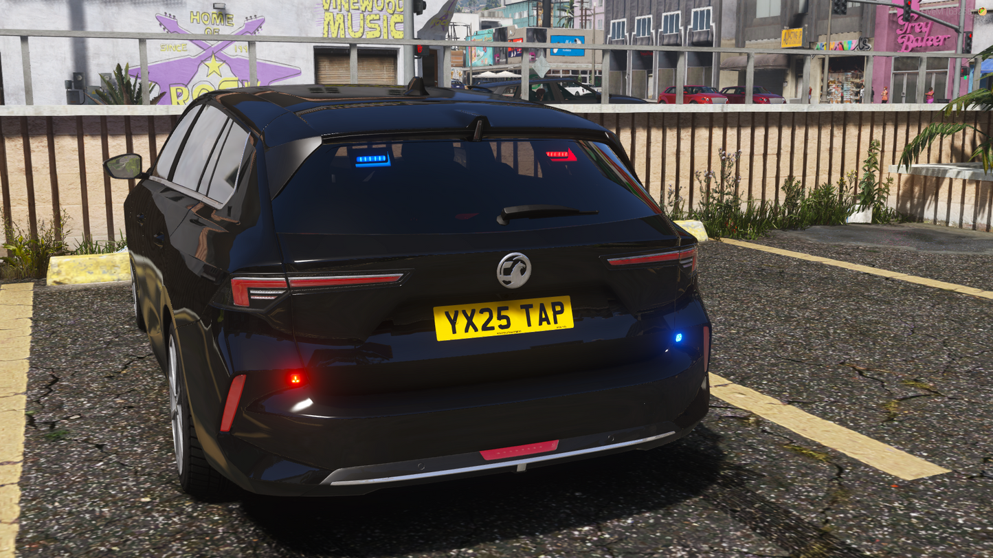 Unmarked Response Vauxhall Astra 2025