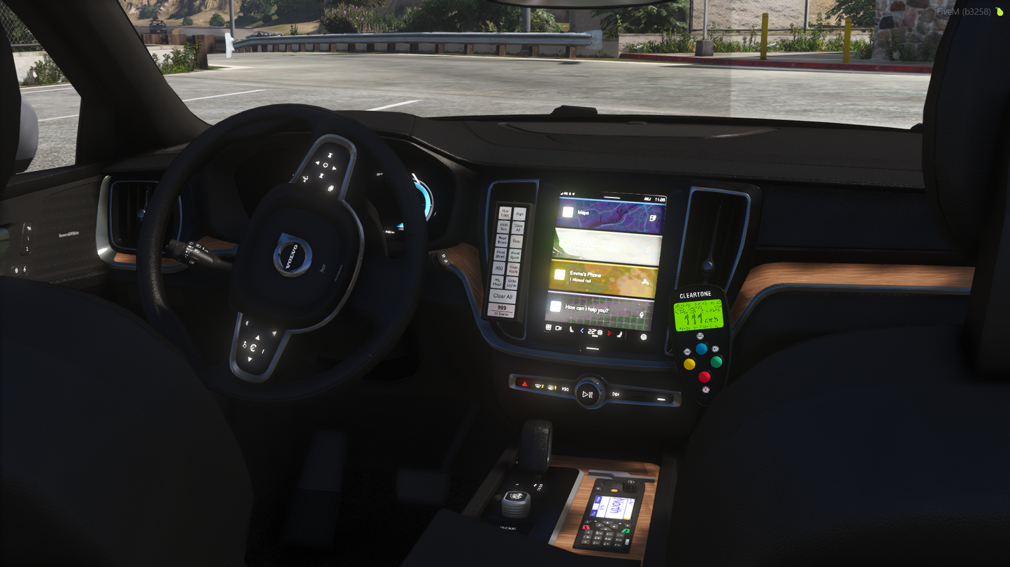 Unmarked Traffic S60 R-Design 2022