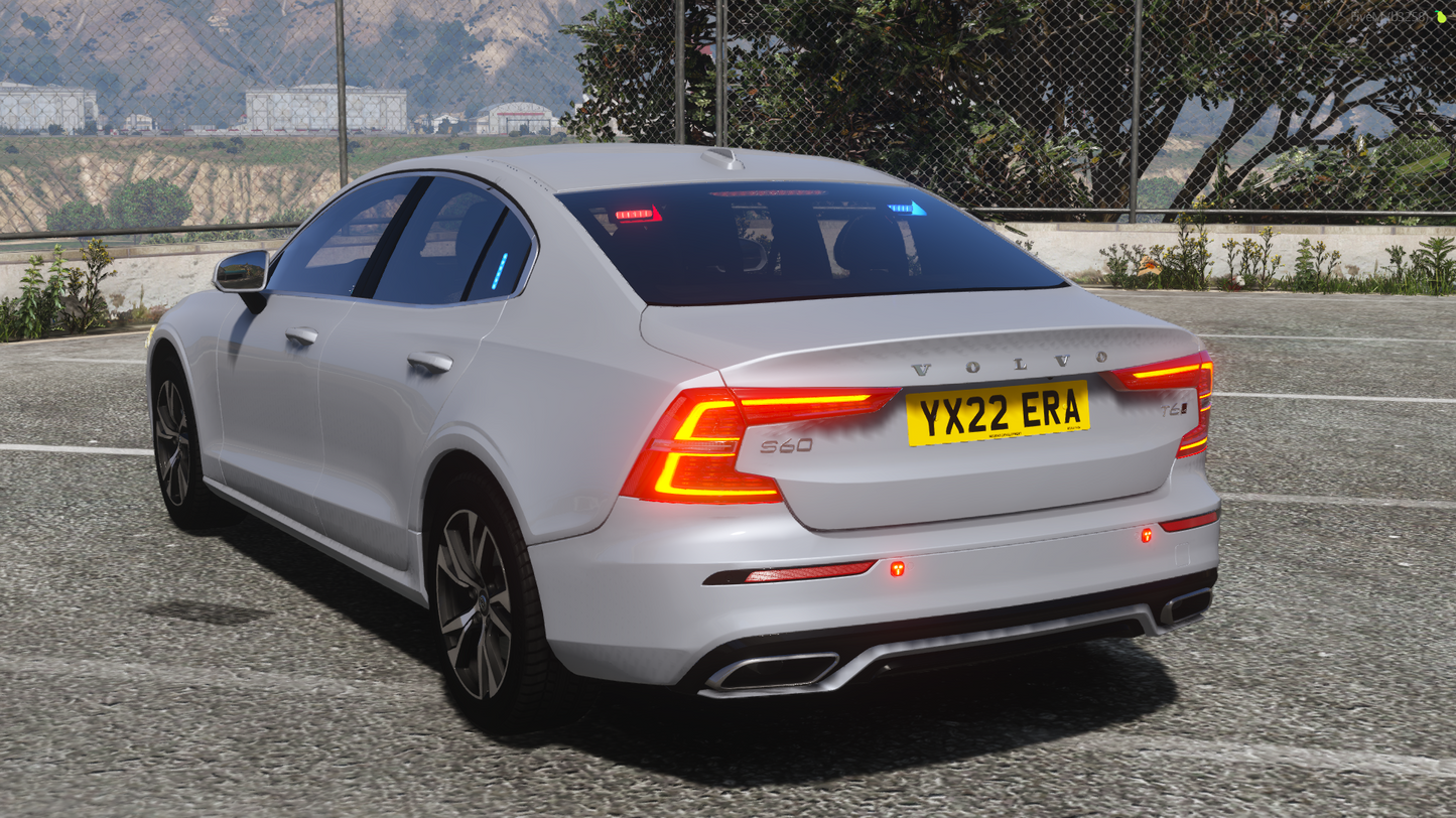 Unmarked Traffic S60 R-Design 2022