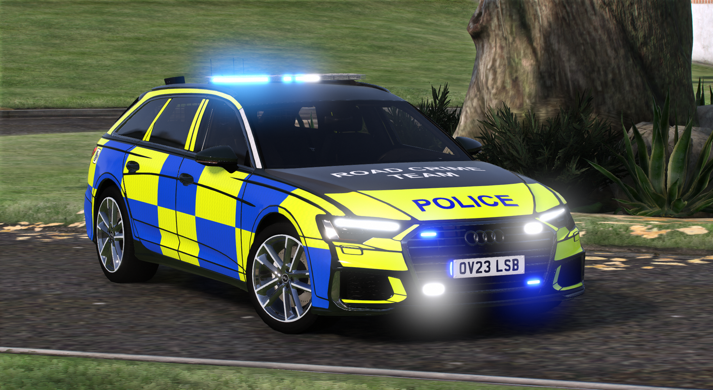 Marked Road Crime Team Audi A6 2023
