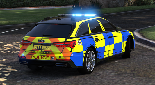 Marked Road Crime Team Audi A6 2023