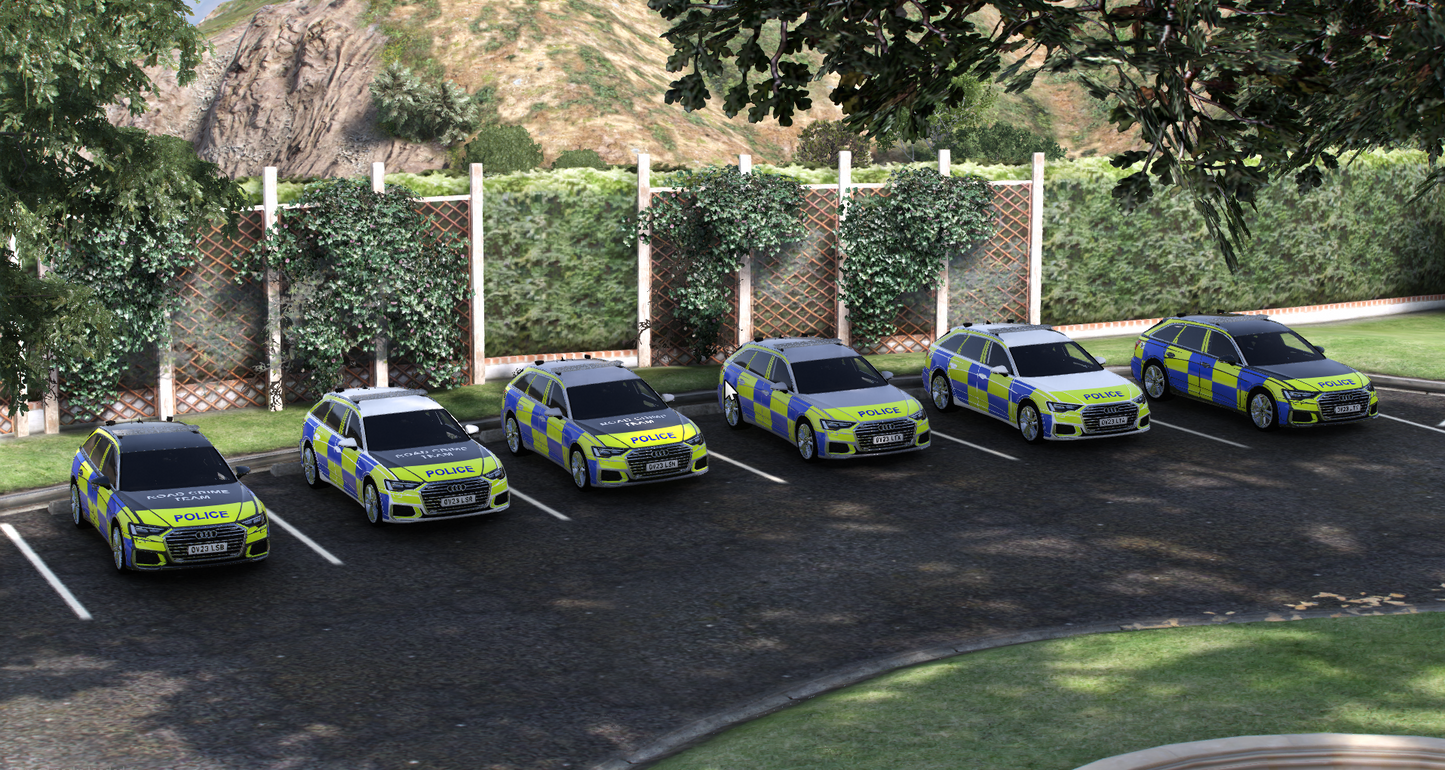 Marked Road Crime Team Audi A6 2023