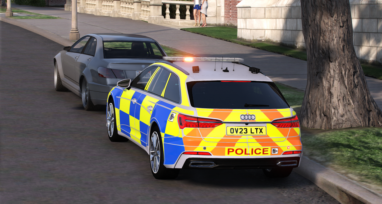 Marked Road Crime Team Audi A6 2023