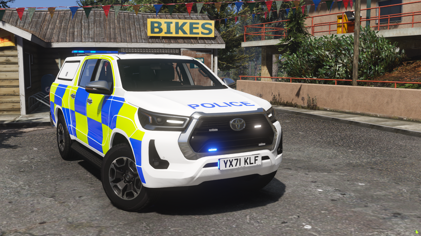 Marked Response Toyota Hilux 2021