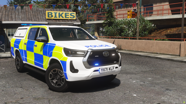 Marked Response Toyota Hilux 2021 – Moddex Development