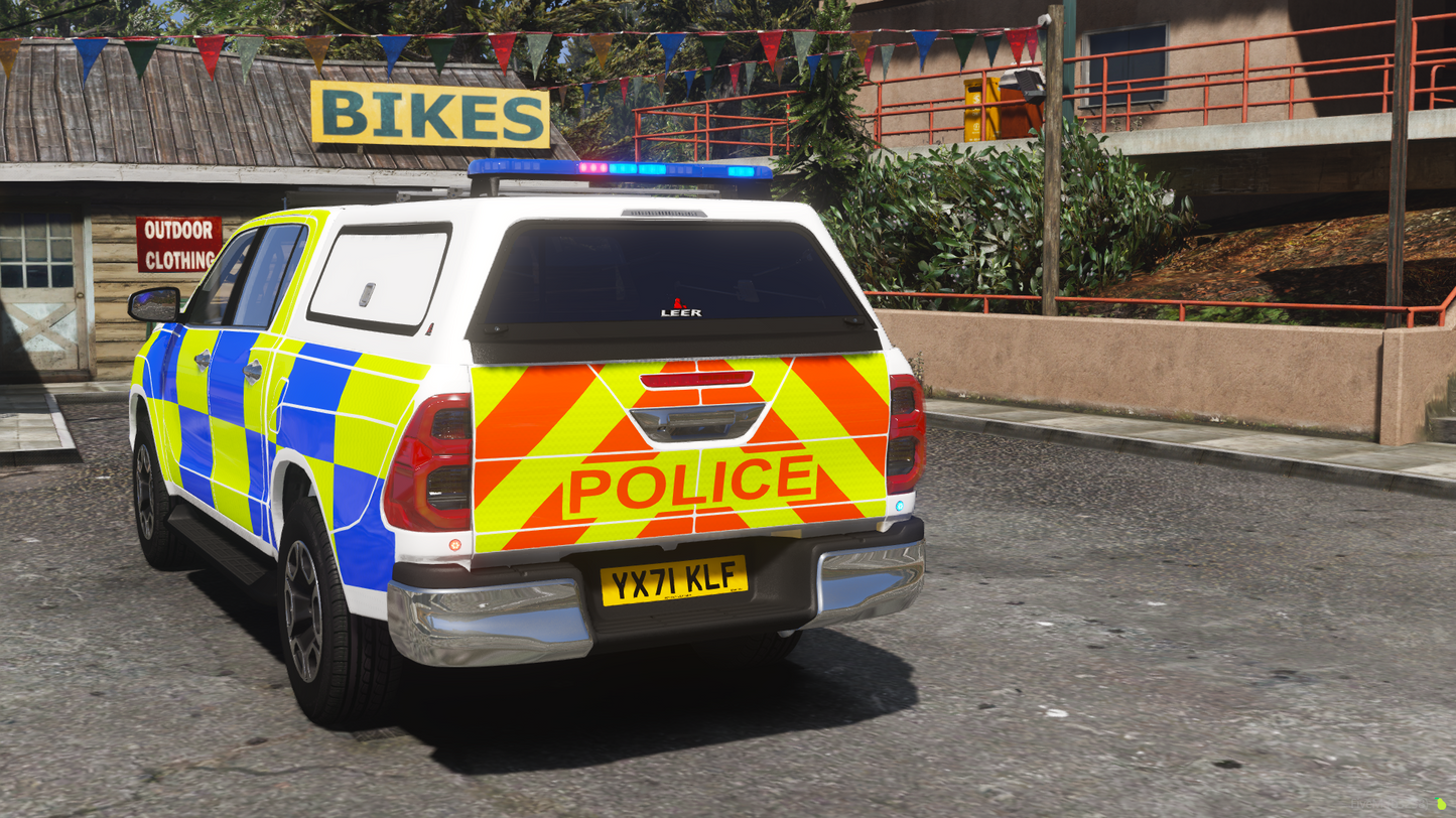 Marked Response Toyota Hilux 2021
